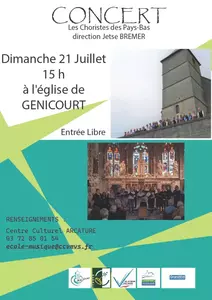 Concert Génicourt dimanche 21 Juillet 2024 à 15h